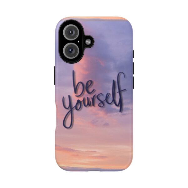 10323811419307597329_2048.jpeg Be Yourself Sunset Phone Case — Protective Tough iPhone Cover