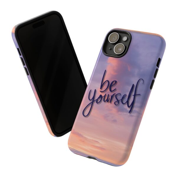 10942586446123536089_2048.jpeg Be Yourself Sunset Phone Case — Protective Tough iPhone Cover