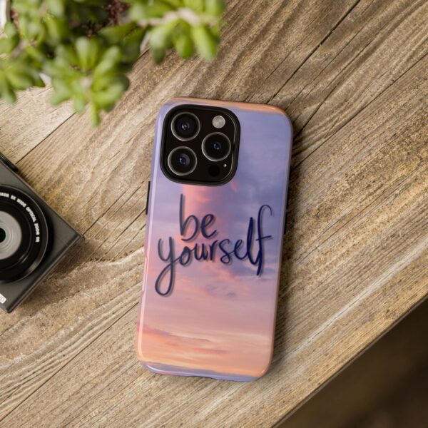 1123097805582028204_2048.jpeg Be Yourself Sunset Phone Case — Protective Tough iPhone Cover
