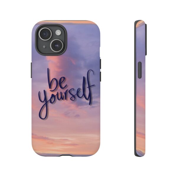 11377364583343465207_2048.jpeg Be Yourself Sunset Phone Case — Protective Tough iPhone Cover