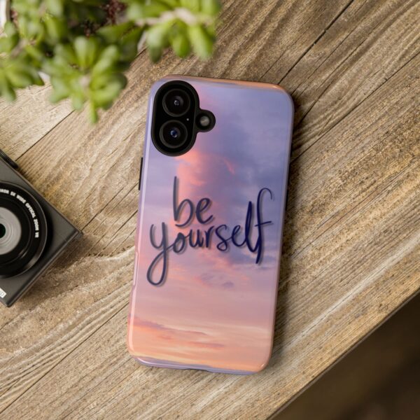 1195487216644190062_2048.jpeg Be Yourself Sunset Phone Case — Protective Tough iPhone Cover