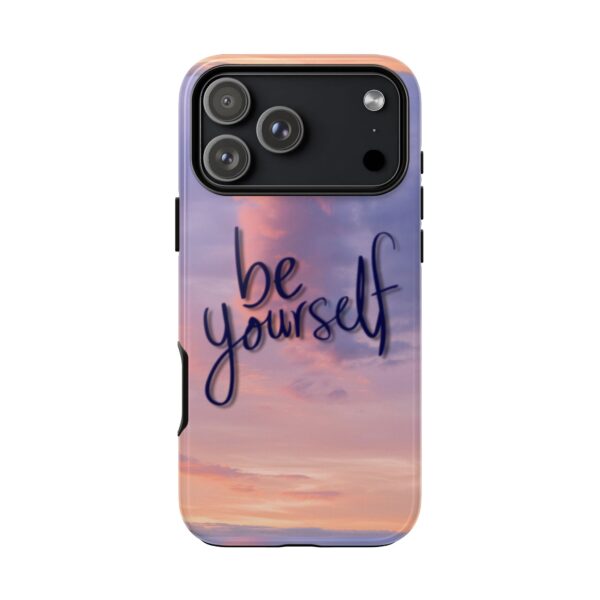 12368584247149931023_2048.jpeg Be Yourself Sunset Phone Case — Protective Tough iPhone Cover