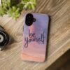 13579939998640574050_2048.jpeg Be Yourself Sunset Phone Case — Protective Tough iPhone Cover