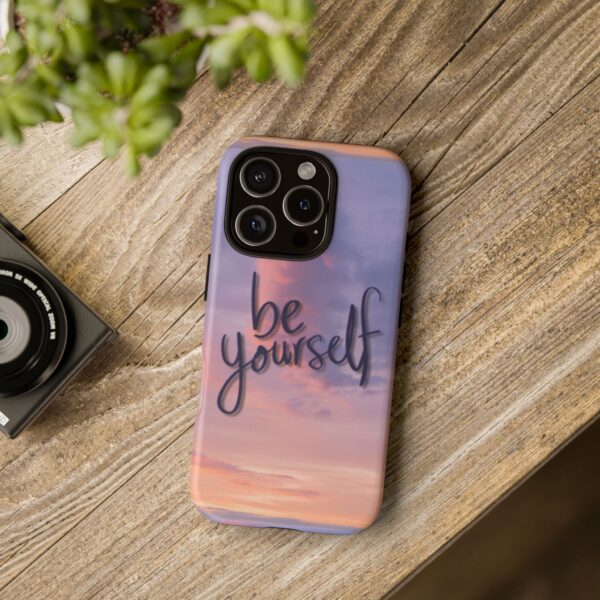 13820555210622566108_2048.jpeg Be Yourself Sunset Phone Case — Protective Tough iPhone Cover