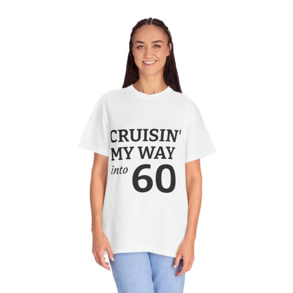 Cruisin' My Way Into 60 T-Shirt — 60th Birthday Gift Tee