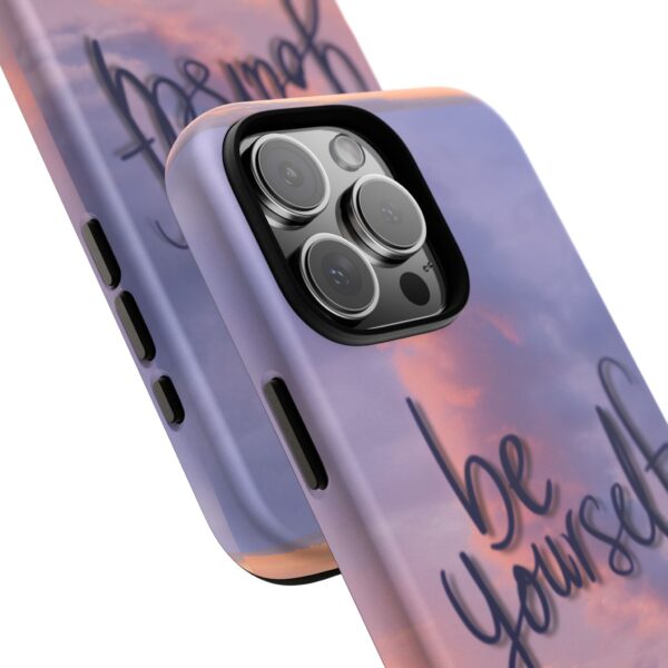 17520382210116848633_2048.jpeg Be Yourself Sunset Phone Case — Protective Tough iPhone Cover