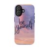 3022868257282579612_2048.jpeg Be Yourself Sunset Phone Case — Protective Tough iPhone Cover