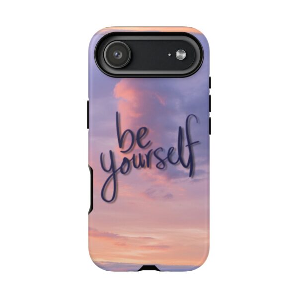 3398414083857310694_2048.jpeg Be Yourself Sunset Phone Case — Protective Tough iPhone Cover