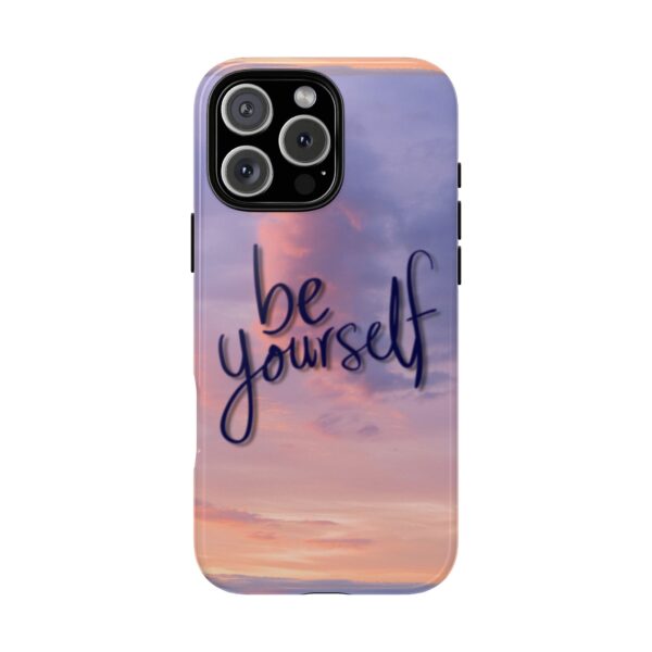 3652698804740584260_2048.jpeg Be Yourself Sunset Phone Case — Protective Tough iPhone Cover