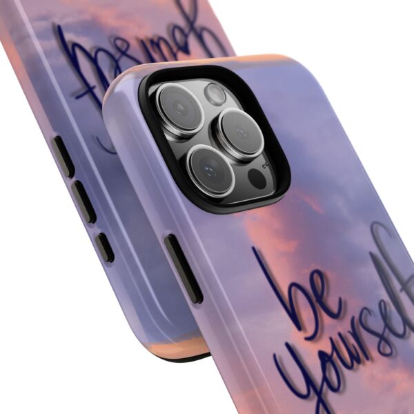 5991039486958159156_2048.jpeg Be Yourself Sunset Phone Case — Protective Tough iPhone Cover