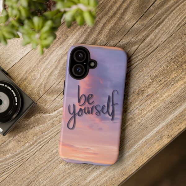6551712662257328623_2048.jpeg Be Yourself Sunset Phone Case — Protective Tough iPhone Cover