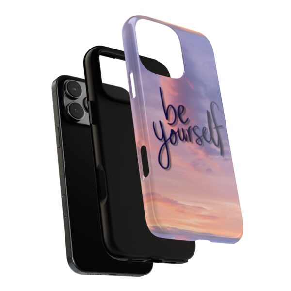 6874587357274208770_2048.jpeg Be Yourself Sunset Phone Case — Protective Tough iPhone Cover