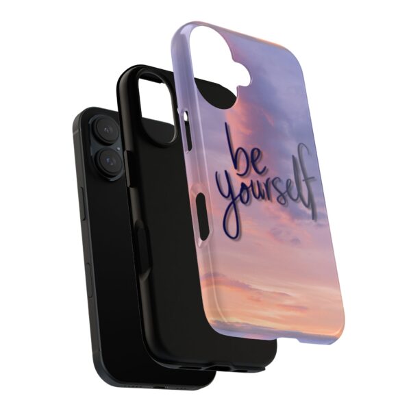 7162345579588951034_2048.jpeg Be Yourself Sunset Phone Case — Protective Tough iPhone Cover