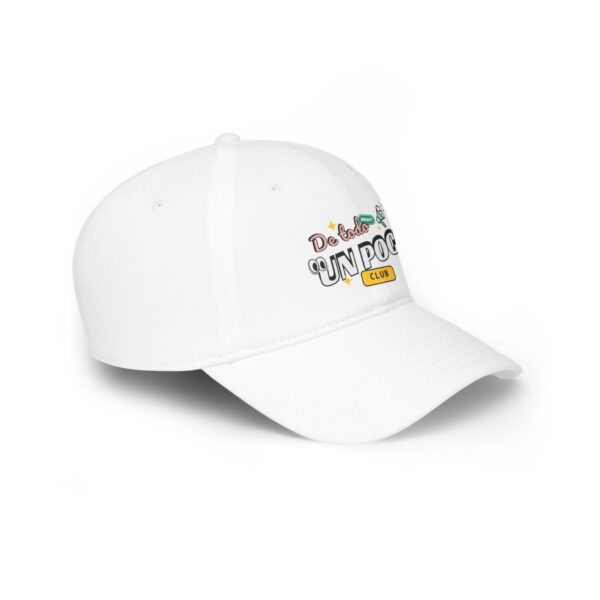 Low Profile Baseball Cap – "De Todo Un Poco" Club Embroidered Cap