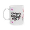 Valentine’s Day Heart Balloons Ceramic Mug (11oz & 15oz) — Happy Valentine’s Day Design