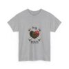 T-Shirt — “My Heart Beats for You” Romantic Skull; Rose Graphic Tee