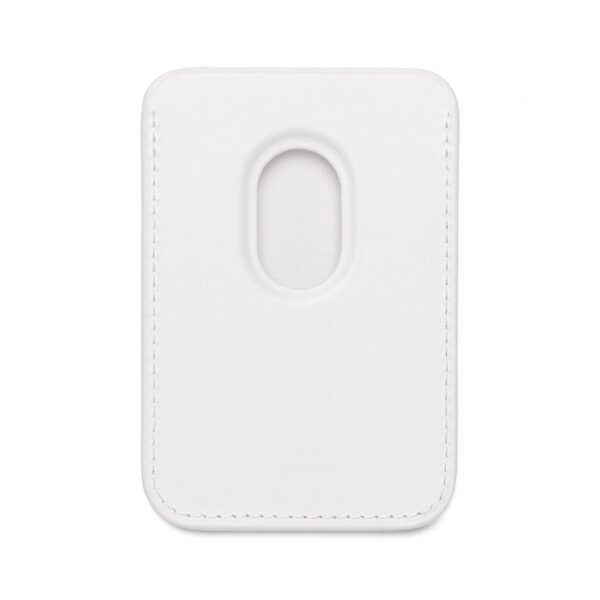 Vegan MagSafe Wallet — "LOVE yourself" Pink Purple Watercolor Card Holder