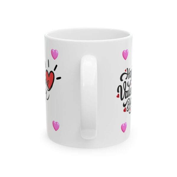 Valentine’s Day Heart Balloons Ceramic Mug (11oz & 15oz) — Happy Valentine’s Day Design