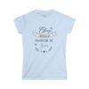 Choose Freedom Instead of Fear Women’s Tee — Inspirational Graphic T-Shirt