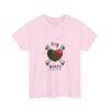 T-Shirt — “My Heart Beats for You” Romantic Skull; Rose Graphic Tee