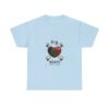 T-Shirt — “My Heart Beats for You” Romantic Skull; Rose Graphic Tee