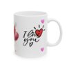 Valentine’s Day Heart Balloons Ceramic Mug (11oz & 15oz) — Happy Valentine’s Day Design