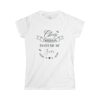 Choose Freedom Instead of Fear Women’s Tee — Inspirational Graphic T-Shirt