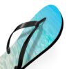 Beach Shore Flip Flops — Ocean Waves Sand Print Summer Sandals