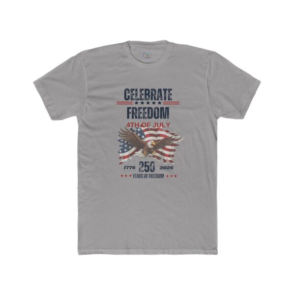 5585569955740317546_2048.jpeg Celebrate Freedom 4th of July T-Shirt — 250 Years Patriotic Eagle Tee