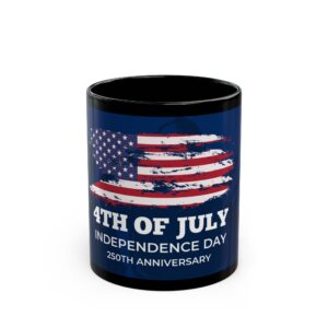7893465189696133215_2048.jpeg 4th of July Independence Day Coffee Mug — Patriotic American Flag 250th Anniversary