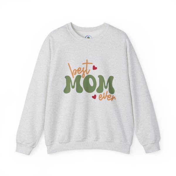 12084200184218295404_2048-5.jpeg Best Mom Ever Sweatshirt — Cute Retro Heart Mother’s Day Crewneck