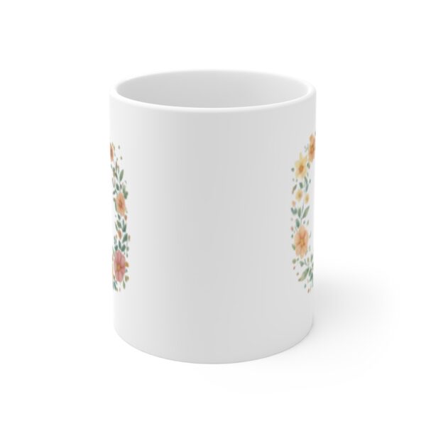 Mug — "Shine Your Light" Floral Inspirational Coffee Cup