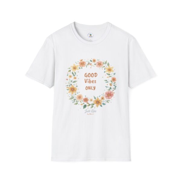 16989816655207749342_2048.jpeg Good Vibes Only Floral T-Shirt