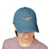 14556412368809858604_2048.jpeg Denim Baseball Cap — Embroidered "Un Poco" Sunset Design