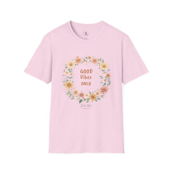 1016353909968960149_2048.jpeg Good Vibes Only Floral Tee | Positive Inspirational Women's T-Shirt