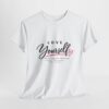 Love Yourself Women's Tee | Pink & Purple Inspiration Graphic T-Shirt
