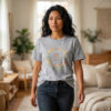 20260404010417-1f12fc23-454d-66c0-945e-f27f7d2ec5f5.png Good Vibes Only Floral Tee | Positive Inspirational Women's T-Shirt