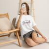Love Yourself Women's Tee | Pink & Purple Inspiration Graphic T-Shirt