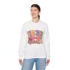 Teacher Patchwork Sweatshirt | Faux Embroidery Teacher Gift | Floral Gingham Teacher Crewneck | Patched with Purpose