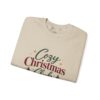 Cozy Christmas Club Sweatshirt — Holiday Crewneck with Trees & Ribbon